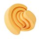 thumbnail image 5 of Pelota dispensadora de comida para perros, limpieza de dientes, resistente a mordeduras, alimentación lenta, juguete de goma para entrenamiento al aire libre, color naranja, 5 of 12