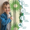 thumbnail image 3 of Blackout Kids Curtains,Green Tie Dye Childrens Insulated Curtains Set Of 2,Bedroom Essentials,Toddler Room Decor 52"x63", 3 of 5