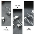thumbnail image 4 of Kesenlong Chopsticks Rest 3 Pcs Stainless Steel Chopsticks Stand Metal Spoon Stand Chopstick Rest, 4 of 8