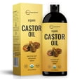 thumbnail image 1 of Aceite de Ricino Orgánico Micro Ingredients Prensado en Frío 946 ml, 1 of 7