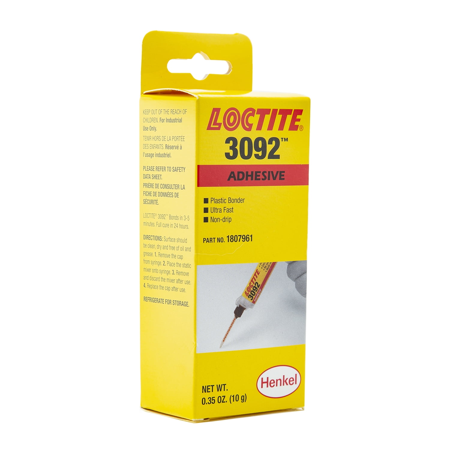 Henkel  3092 Adhesive 10 Gram Syringe