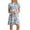 Sky Blue_A, variant on QUYUON Women's Casual Tee Shirt Dress Short Sleeve Crew Neck Short Dress Ladies Floral Print Loose Fit Casual T-Shirt Swing Tunic Dress A-Line Beach Dresses Style D-610 Light Blue_G L