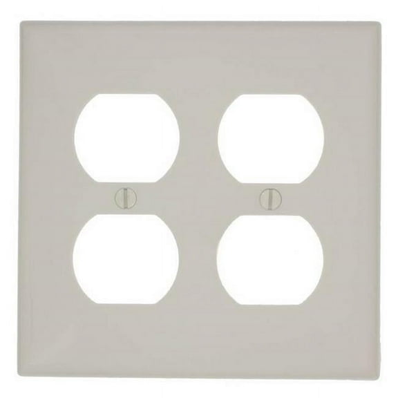 Standard Nylon Wallplate, Light Almond