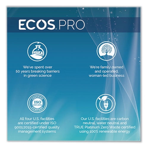 ECOS PRO Dishmate Liquid Dish Soap Unscented 128 oz. (PL9721/04)