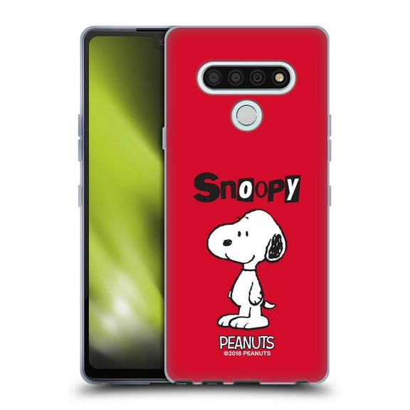 Head Case Designs Officially Licensed Peanuts Characters Snoopy Soft Gel Case Compatible with LG Stylo 6