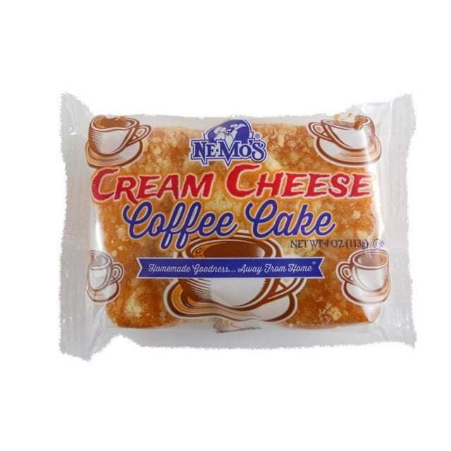 Nemo's Bread Cheese Coffee Cake 4oz (PACK OF 12)