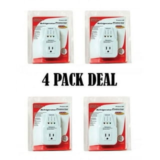 5 Pack AC Voltage Protector Brownout Surge Refrigerator 1800 Watt Appliance  