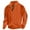 2270Orange594, variant on VNKIDY Men's Sweatshirts Autumn/winter Casual Fashion Sports Stand Collar Button Hoodie Male Long Sleeve Solid Color Pullover Streetwear Fashionable