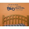 thumbnail image 4 of Bedroom Décor Count Tractors Not Sheep Wall Decals Vinyl Letters 23x9-Inch Deep Blue, 4 of 6