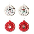 thumbnail image 2 of ZPAQI Festive Advent Calendar Santa & Reindeer Pendants Countdown Calendars Decors, 2 of 12