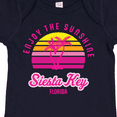 thumbnail image 4 of Inktastic Summer Enjoy the Sunshine Siesta Key Florida in Pink Boys or Girls Baby Bodysuit, 4 of 5
