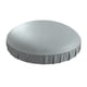 thumbnail image 1 of Funda de lujo para taburete, redonda, elástica, impermeable, para silla r gris, 1 of 7