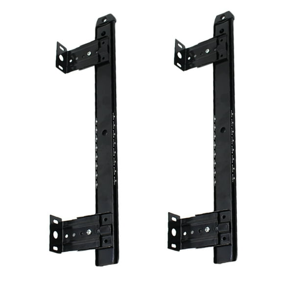Weiweiguan 1 Pair Practical Computer Desk Drawer Slides Close Drawer Track Rail Sliding