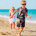 thumbnail image 5 of Henry Danger Boys Short Sleeve T-Shirt And Shorts Outfit Set Activewear Mesh Short Set for Kids, 5 of 7