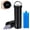 Black, variant on SUNMON Insulin Cooler Travel Case - 48H Verified Cooling with Temperature Display, TSA Approved Medication Pen Vials Refrigerator with ℃/℉ Digital Temp Display, Portable for 1–7 Pens(Watercolors)