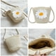 thumbnail image 4 of Bolso Bandolera, Monedero, Bolso Cruzado Decorativo, Bolso de Paja Trenzada, 4 of 6