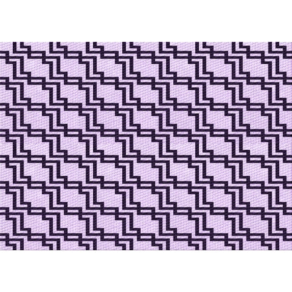 Ahgly Company Machine Washable Indoor Rectangle Transitional Blossom Pink Area Rugs, 8' x 10'