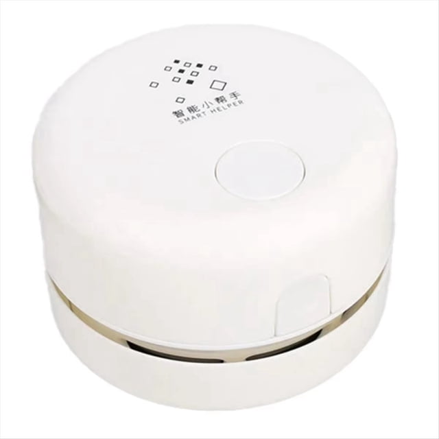Desktop Cleaner Mini Desk Vacuum Cleaner Desktop Dust Remover Sweeper Vacuum Cleaner Table Cleaning Tool White,1 x Mini Desk Vacuum Cleaner,White