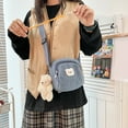 thumbnail image 4 of Jesscasday Cossbody Purse Cute Plush Purse Handbag for Kid Teenagers Lovely Wallet Purse, 4 of 21