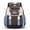 Z67-Coffee, variant on Casual Color Block Backpack with Decorative Patches, Large Capacity Multi Compartment Daypack, Water Resistant Back to School Bag for Ages 7-14, Coffee