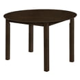 thumbnail image 1 of Monarch Specialties Dining Table, 36" Round, Small, Kitchen, Dining Room, Veneer, Wood Legs, Brown, Transitional, 1 of 3