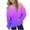 Purple, variant on LIaqionyy Girls Sweatshirt Oversized Crewneck Sweatshirts Kids Long Sleeve Casual Loose Pullover Tops