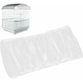 thumbnail image 1 of Couvre-cage à Oiseaux Filet de Protection Extensible pour Perruches Noir (Hauteur 33CM Périmétrique), 1 of 5