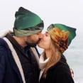 thumbnail image 5 of Lsque Space Adventurer Cat Pattern Knitted Beanie, Unisex Winter Hat, Knit Hat Winter Beanies Thick Fisherman Beanies Cuffed Plain Skull Caps, 5 of 6
