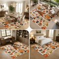 thumbnail image 5 of Area Rugs 5'x7', Gnomes Fall Carpet Runner Indoor Outdoor Rugs Home Decor Aesthetic, Thanksgiving Pumpkins Rustic Botanical Non Slip Mats Washable Accent Rug for Living Room Bedroom, 5 of 8