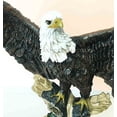 thumbnail image 4 of Large Wings Of Glory Perching Grand Bald Eagle On Tree Branch Statue Home Decor Figurine American Patriotic Gift For Lawyers Government Civil Servants Military Personels, 4 of 7