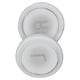 thumbnail image 3 of Monstrate Almohadillas para los oídos Cojines Cancelación de ruido Accesorios para auriculares para juegos Reemplazo para auriculares Relojes inteligentes Blanco, 3 of 6