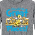 thumbnail image 3 of Dr. Seuss - I'm Off To Great Places - Toddler And Youth Long Sleeve Graphic T-Shirt, 3 of 6