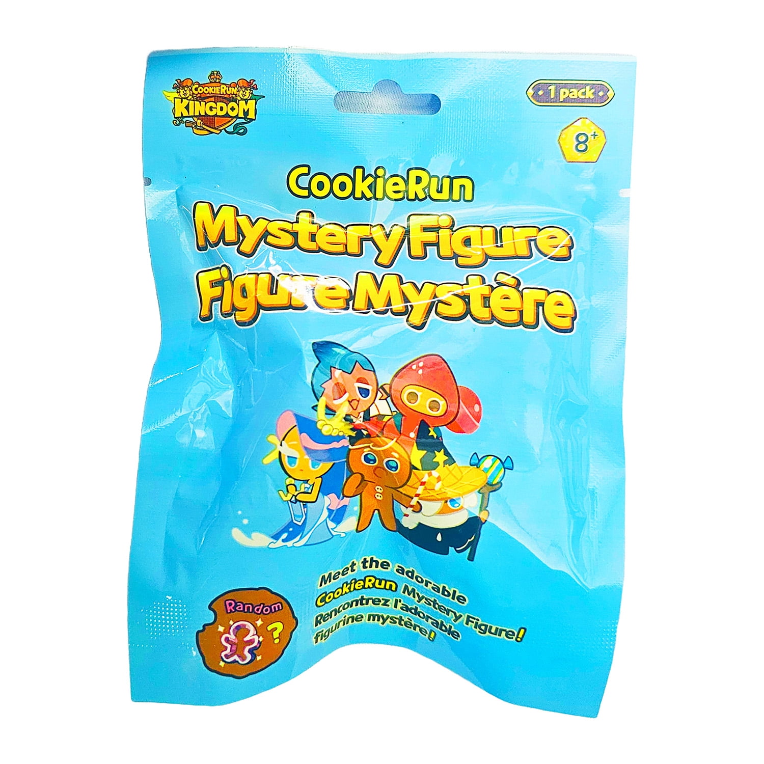 Official Cookie Run Kingdom Mystery Figurine Keychain Blind Bag (3-Pack)