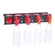 thumbnail image 5 of Estante de almacenamiento para botellas con pulverizador, riel colgante, accesorios para tienda de coches, soporte para colgar exhibición, 5 agujeros, 5 of 8