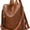 Brown, variant on Versatile PU Leather Backpack for Women – Anti-Theft, 3-Way Carry & Spacious Organized Storage for Daily Use