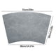 thumbnail image 3 of Manteles individuales de cuero para mesa de comedor | Manteles individuales en forma de abanico de estilo occidental resistentes al calor y a las manchas | Decoración lavable para hoteles y, 3 of 5