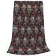 thumbnail image 2 of Balery Skull and Red Roses Manta de Felpa Suave y Acogedora – Cobija de Franela Aterciopelada para Cama, Lavable y Cálida para Sofá, Mascotas, Transpirable-40"x30", 2 of 7
