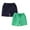 Green 1PCS & Navy 1PCS, variant on XEGLSBU 2 pack Boys Shorts Size 5-6 Youth Small Child Boys Girls Casual Solid Shorts Summer Holiday Beach Pants Sport Shorts Size 1-2 Years