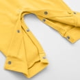 thumbnail image 6 of Mifsaly Baby Cotton Henley Romper Infant Long Sleeve Button Down Jumpsuits Soft Breathable Sleepwear Footless Sleeper, 6 of 9