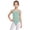 Green, variant on Girls Casual Solid Color Bodysuit Practice Leotard Sportswear for Dance Gymnastics Kids Green 160
