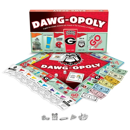 UPC: 0730799020162 | Late for the Sky University of Georgia Dawg-Opoly Board Game