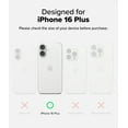 thumbnail image 3 of Ringke Silicone Magnetic for iPhone 16 Plus Case, Compatible with MagSafe Stain Resistant Lightweight Soft Touch Microfiber Inner Flexible Phone Cover - Black, 3 of 11