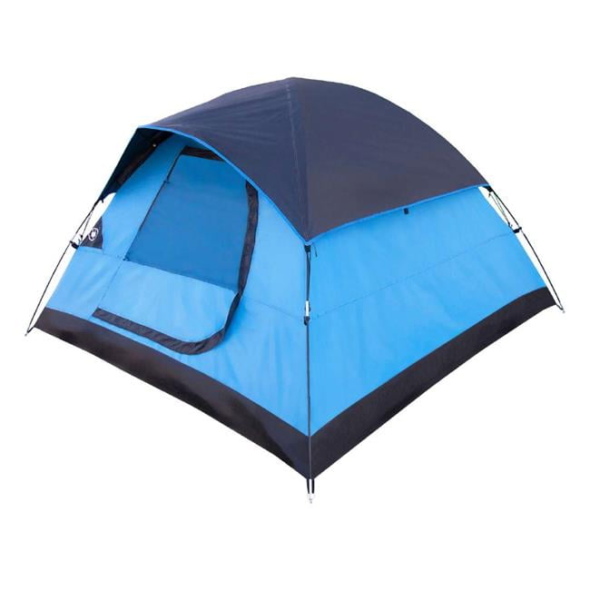 Eureka ERK2629112 Space Camp 4 Person Tent, Legion Blue & Dawn