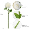 thumbnail image 2 of Tifuly Künstliche Hortensie Blumen, 11 Zoll Seide Pompon Chrysantheme Kugel Blumen für Hausgarten Party Büro Dekoration, Braut Hochzeitssträuße, Blumenschmuck, Mittelstücke (Rosa Lila-12 Stück) Ormromra LL-2104-4, 2 of 7