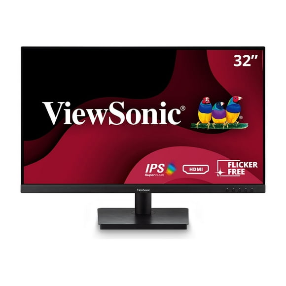 ViewSonic VA3209M - LED monitor - 32" (31.5" viewable) - 1920 x 1080 Full HD (1080p) @ 75 Hz - IPS - 250 cd/m�� - 1200:1 - 4 ms - HDMI, VGA - speakers