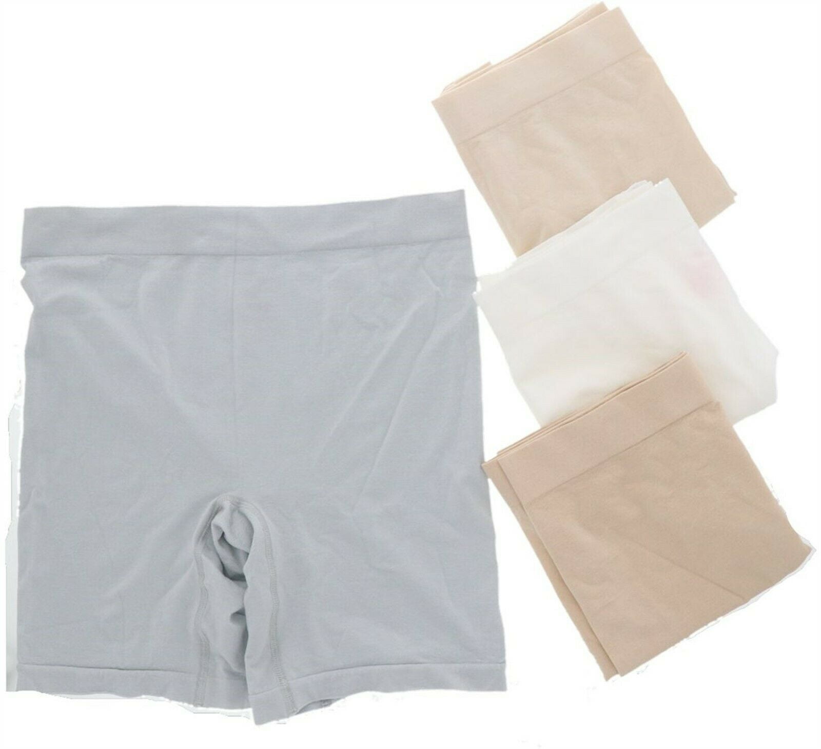 Breezies Breezies Set 4 Seamless Long Leg Panties Women