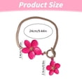 thumbnail image 2 of YYKihy French High End Design Alloy Flower Anklet Light European And American Fashion Simple Female Style, 2 of 9