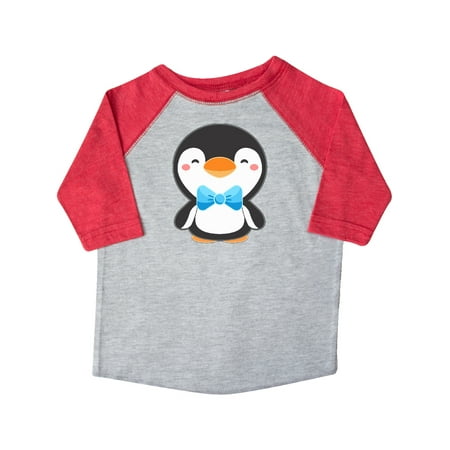 

Inktastic Cute Penguin with Blue Bow Tie Gift Toddler Boy or Toddler Girl T-Shirt