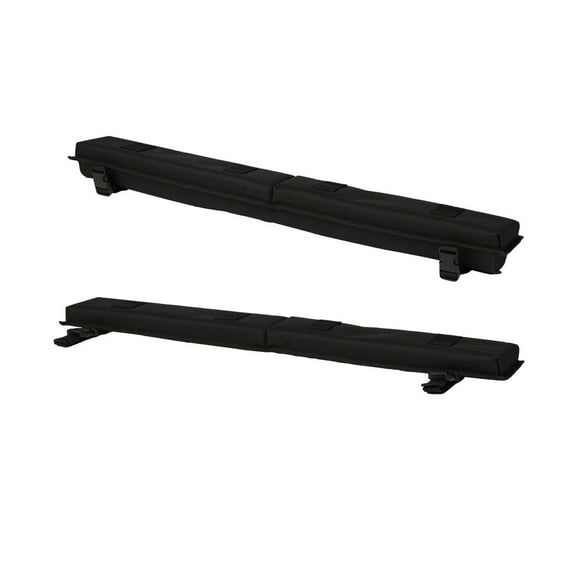 Roof Rack Pads for Crossbars 176lbs - Kayak Canoe Surfboard Carrier, Universal Car Roof Protection Pads with Straps