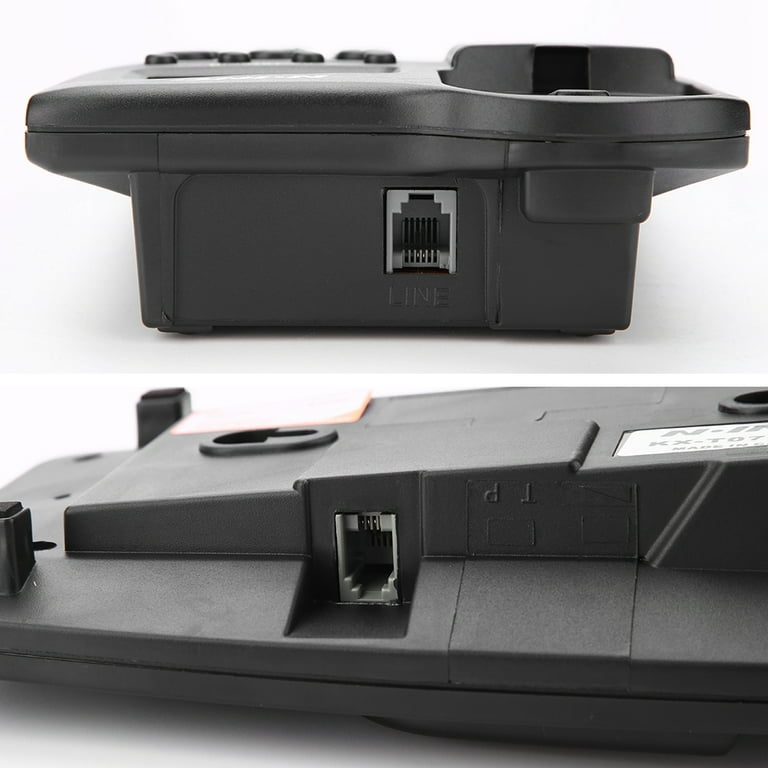 Home Phones Landline Cordless Corded Corded Telephone, Wired Desktop Large Button Landline Phone Caller ID With Call Recorder, Calculator, Speaker Phone For Hotel Office Home (White Telephone Sans Fil